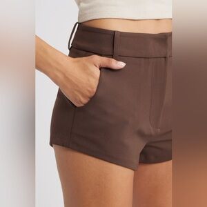 NWT Artless Forever Brown Ellis Micro Short